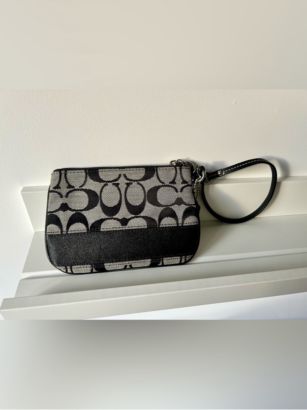 Coach Signature Wristlet - Picture 2 of 12